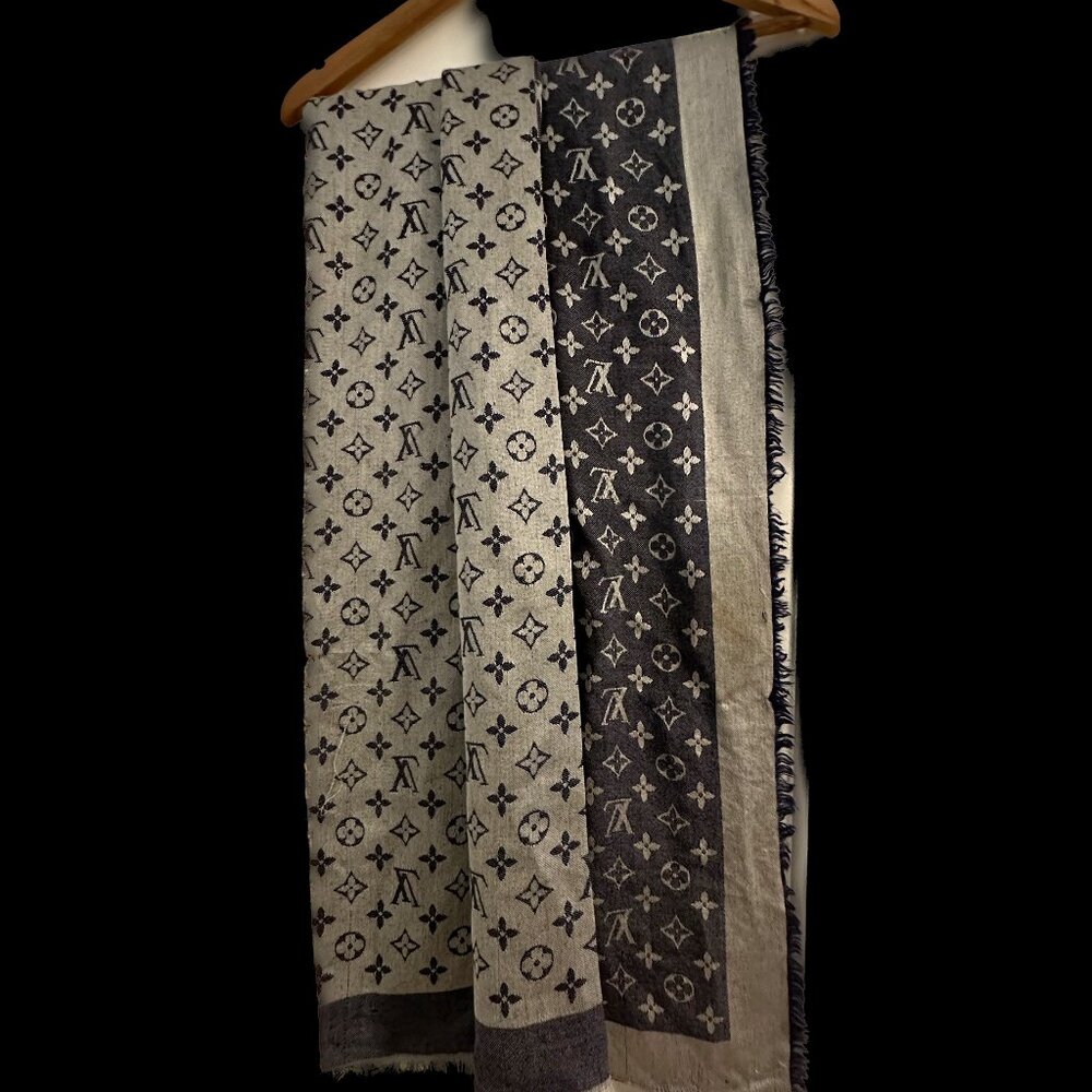 Louis Vouttin Silk and Cashmere Stole